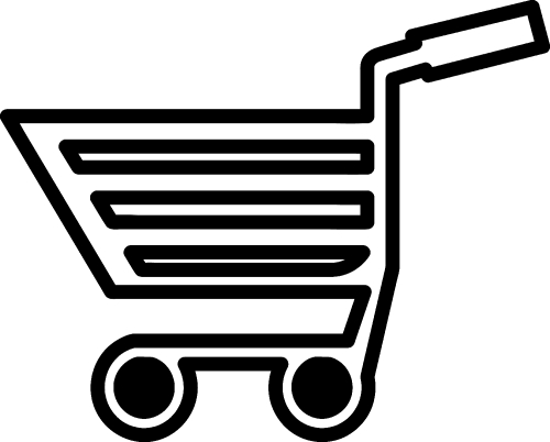 shopping cart trolley icon sign