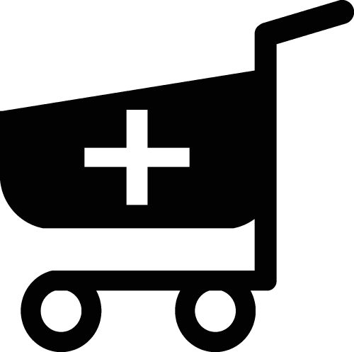 shopping cart trolley icon sign