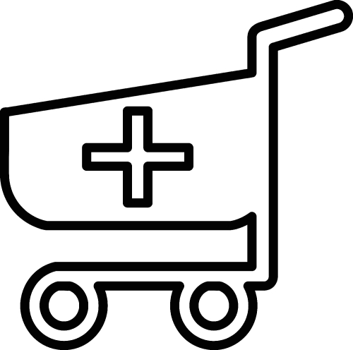 shopping cart trolley icon sign