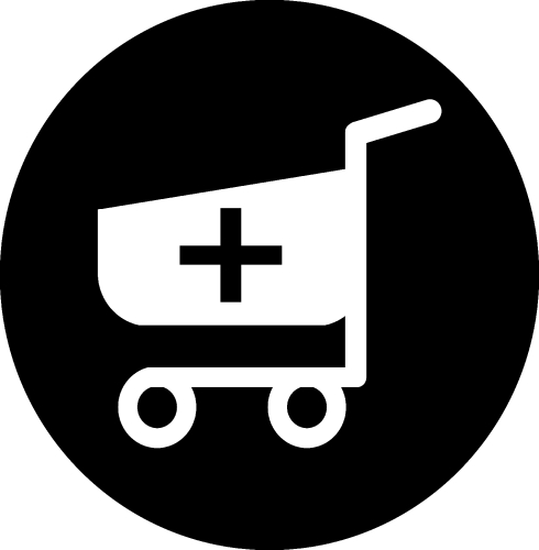 shopping cart trolley icon sign