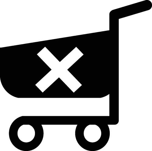 shopping cart trolley icon sign