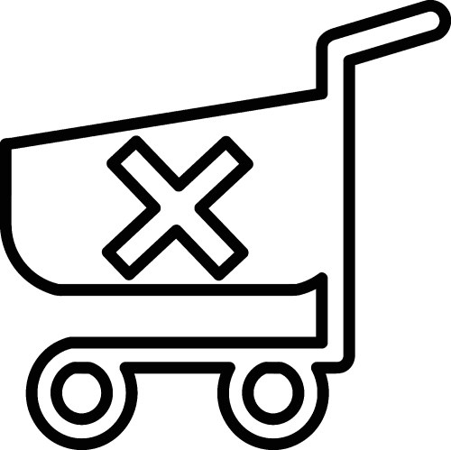 shopping cart trolley icon sign