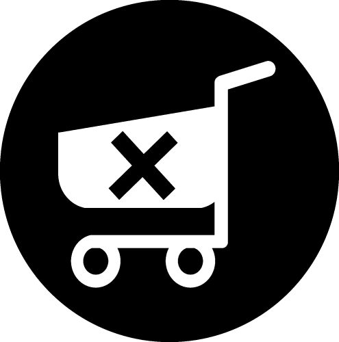 shopping cart trolley icon sign