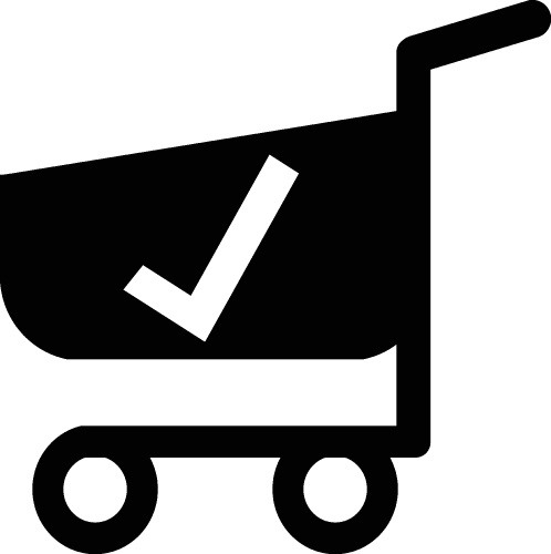 shopping cart trolley icon sign