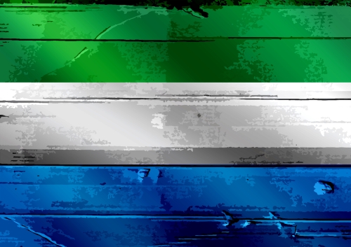 Sierra Leone flag themes idea design