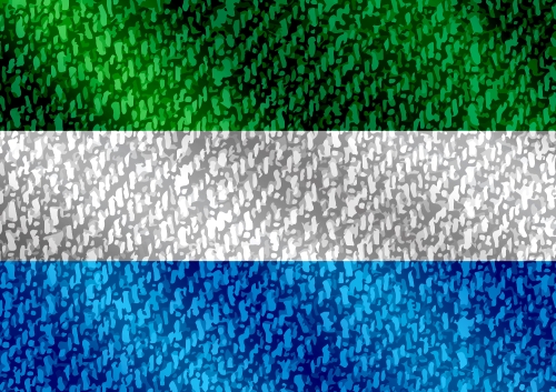 Sierra Leone flag themes idea design