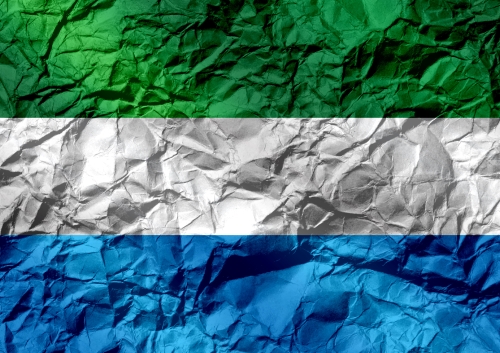 Sierra Leone flag themes idea design