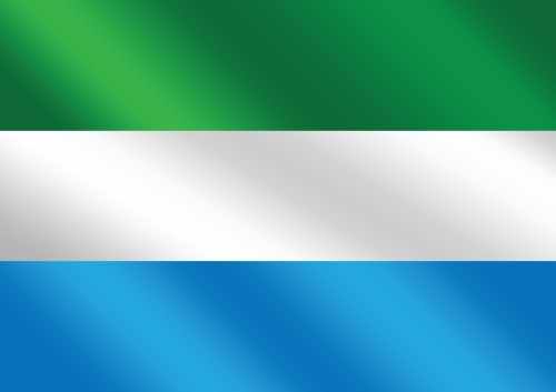 Sierra Leone flag themes idea design