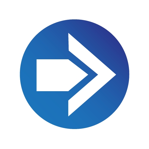 simple arrow sign icon