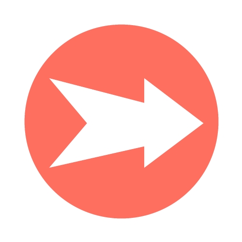 simple arrow sign icon