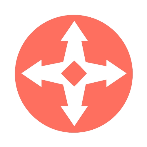 simple arrow sign icon