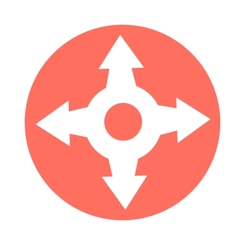 simple arrow sign icon