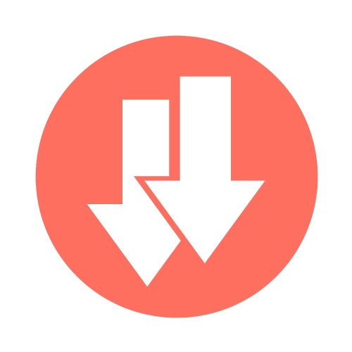 simple arrow sign icon