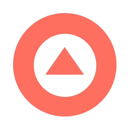 simple arrow sign icon