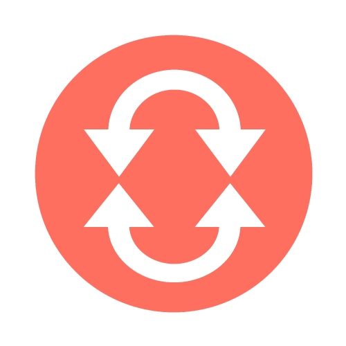 simple arrow sign icon