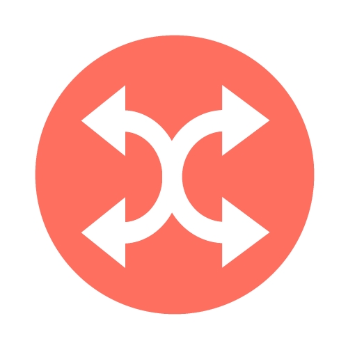 simple arrow sign icon