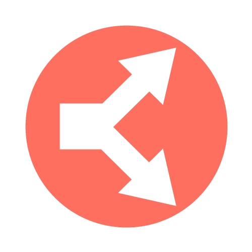 simple arrow sign icon