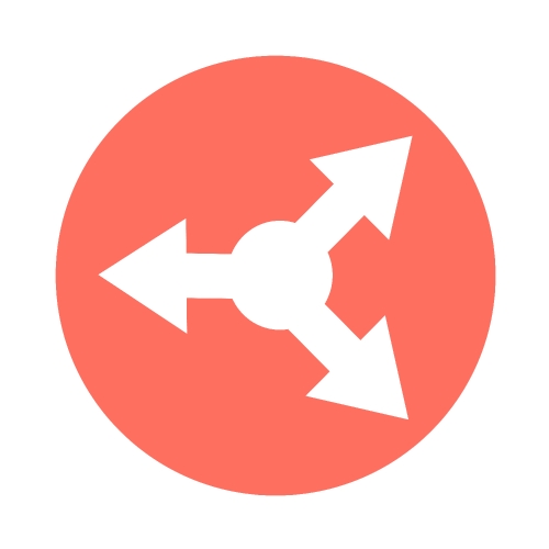 simple arrow sign icon