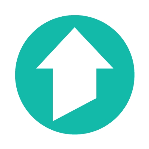 simple arrow sign icon