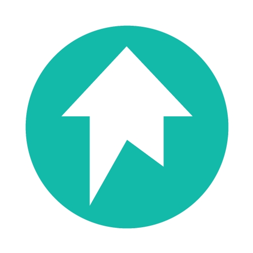 simple arrow sign icon