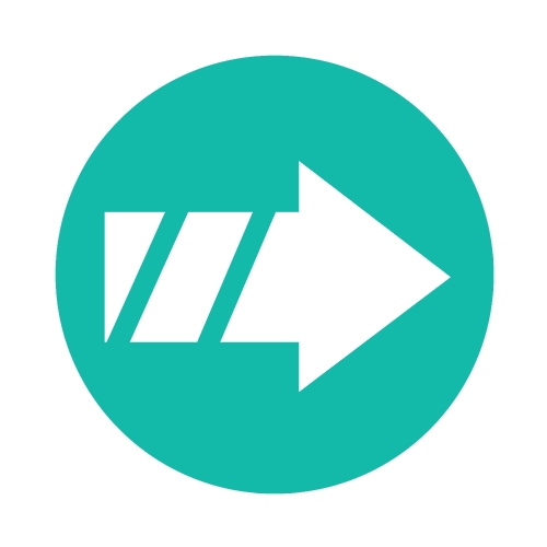 simple arrow sign icon