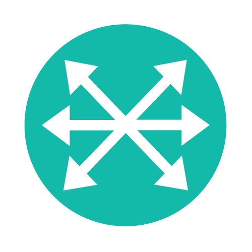 simple arrow sign icon