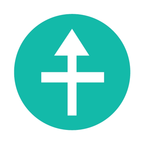 simple arrow sign icon