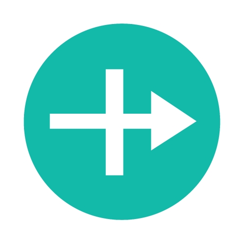 simple arrow sign icon