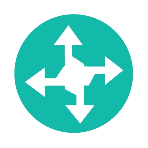 simple arrow sign icon