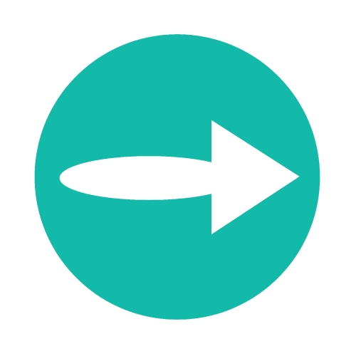 simple arrow sign icon