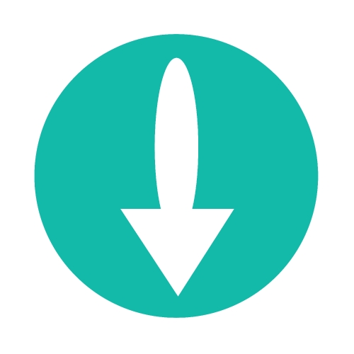 simple arrow sign icon