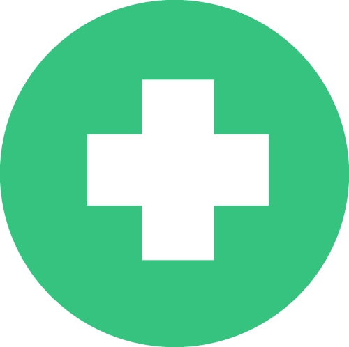 Simple Medical icon symbol sign design