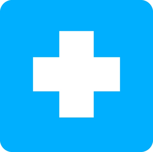 Simple Medical icon symbol sign design