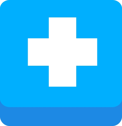 Simple Medical icon symbol sign design