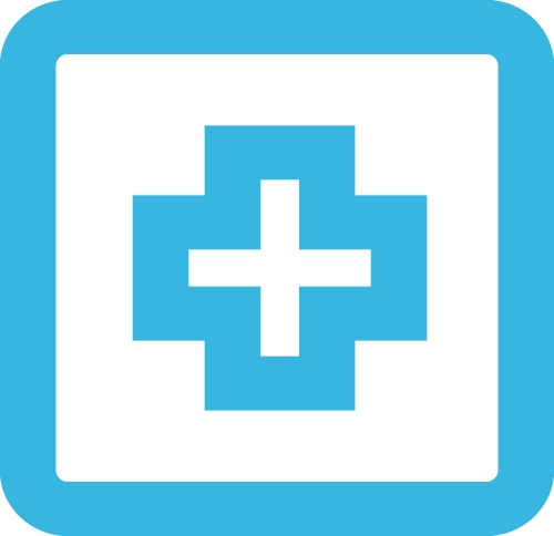 Simple Medical icon symbol sign design