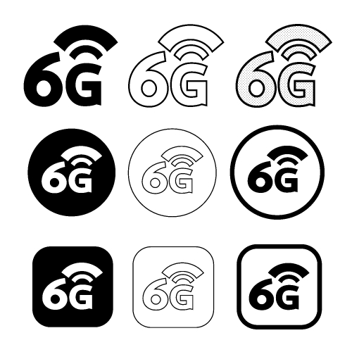 Simple Wireless Wifi icon sign design