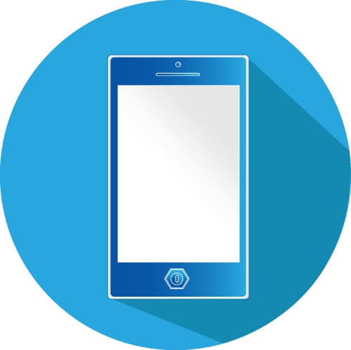 Smartphone icon sign symbol design