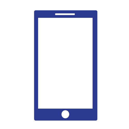 Smartphone, mobile phone vector illustration