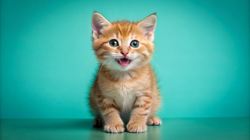 Smiling Cute Kitten 12mar24 (9)