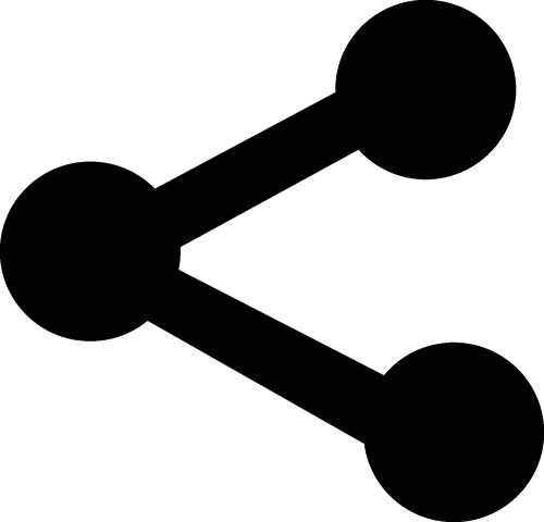 Social network link icon