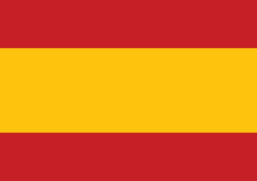 spain flag and map Country shape idea design