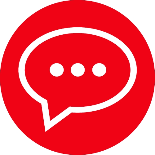 speech bubble chat icon sign design