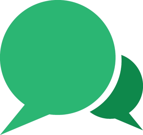 speech bubble chat icon sign design