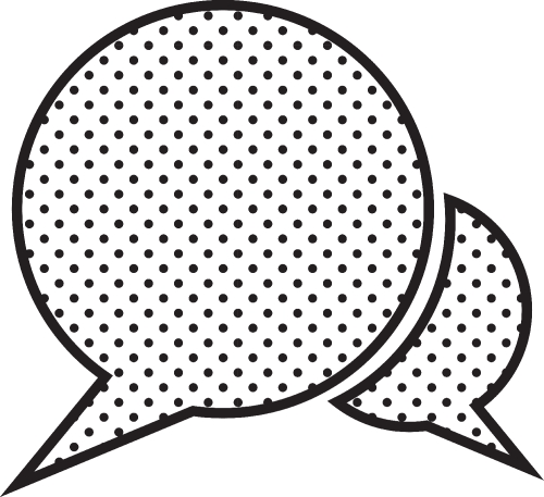 speech bubble chat icon sign design