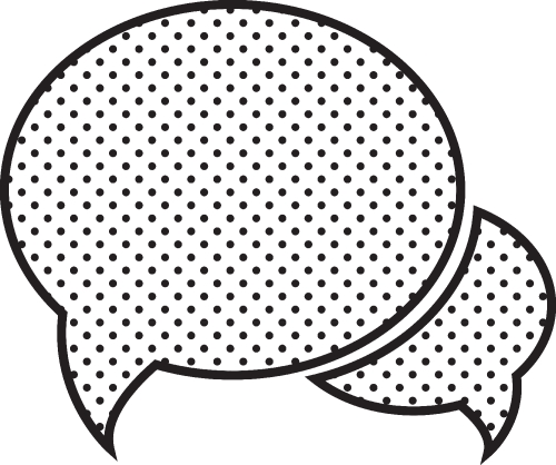 speech bubble chat icon sign design