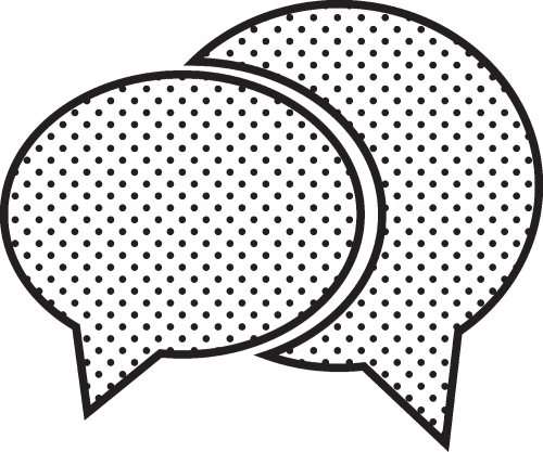 speech bubble chat icon sign design