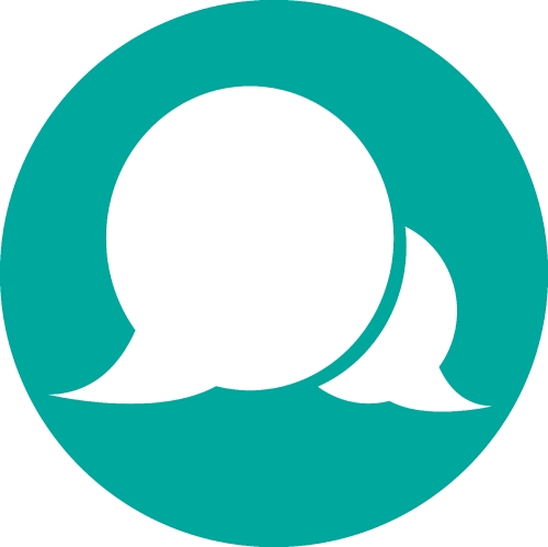 Speech bubble chat icon sign symbol design