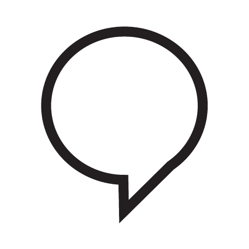 Speech bubble icon