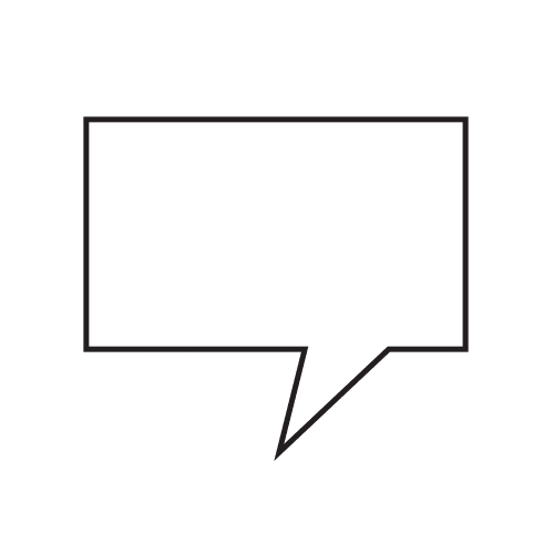 speech bubble icon