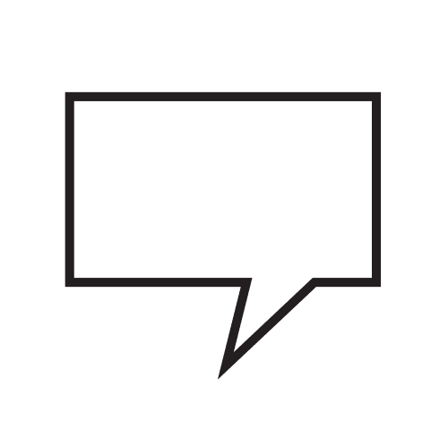 speech bubble icon